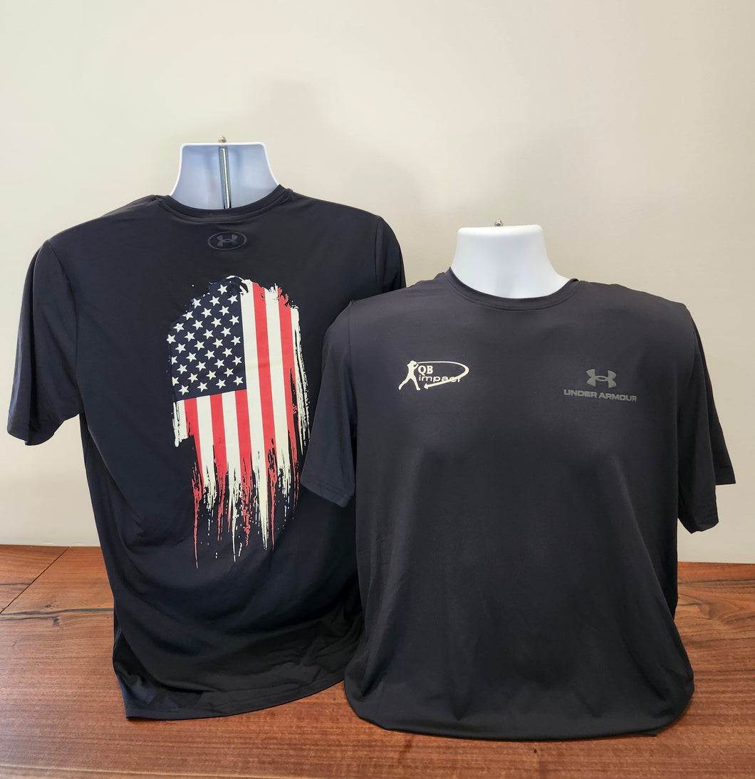 Small Swoop w/ RWB Ripped Flag UA
