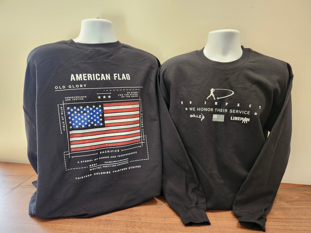Old Glory Crewneck Sweatshirt